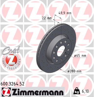 Brake Disc (600.3264.52)