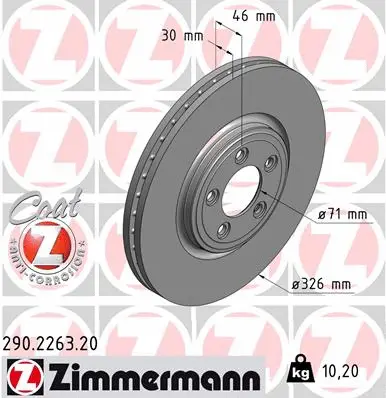 Brake Disc (290.2263.20)