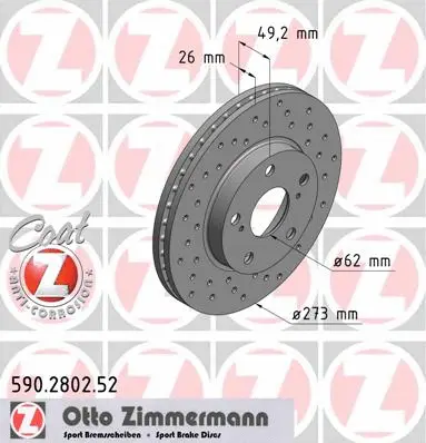 Brake Disc (590.2802.52)