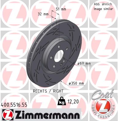 Brake Disc (400.5516.55)