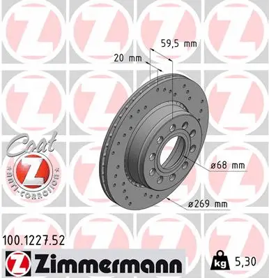 Brake Disc (100.1227.52)