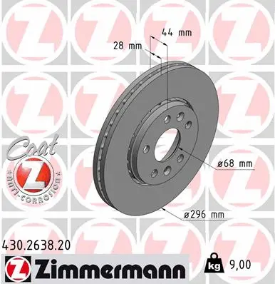 Brake Disc (430.2638.20)