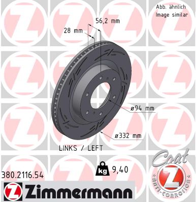 Brake Disc (380.2116.54)