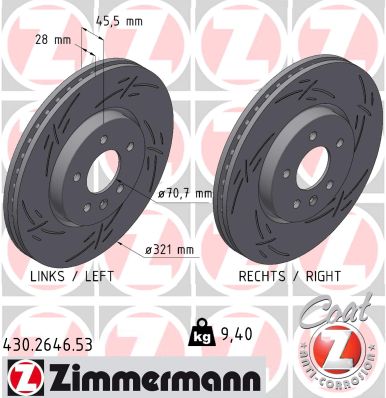 Brake Disc (430.2646.53)