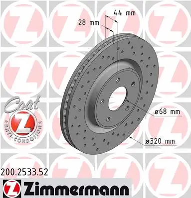 Brake Disc (200.2533.52)
