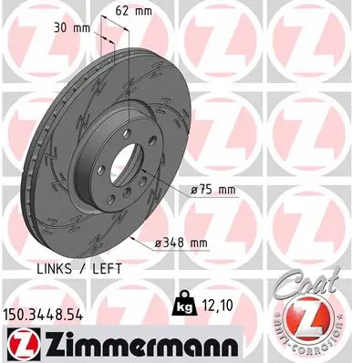 Brake Disc (150.3448.54)