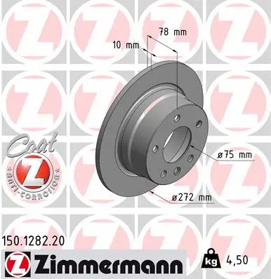 Brake Disc (150.1282.20)