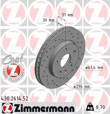 Brake Disc (430.2614.52)