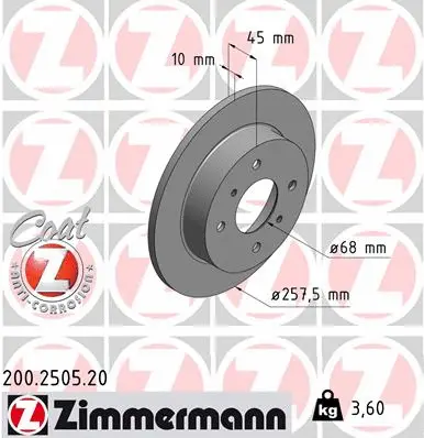 Brake Disc (200.2505.20)