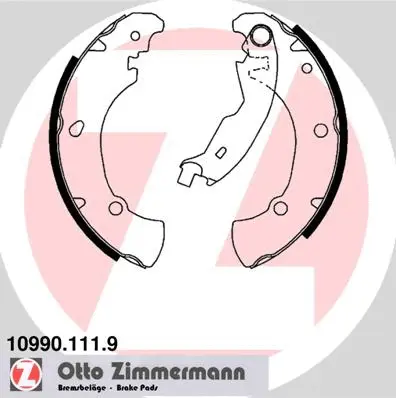 Brake Shoe Set (10990.111.9)