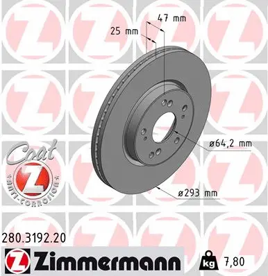 Brake Disc (280.3192.20)