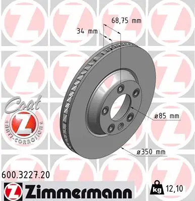 Brake Disc (600.3227.20)