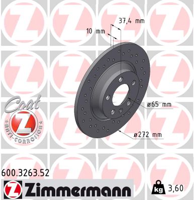 Brake Disc (600.3263.52)