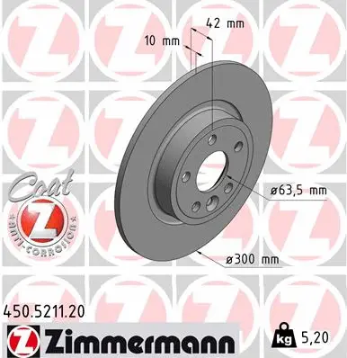 Brake Disc (450.5211.20)