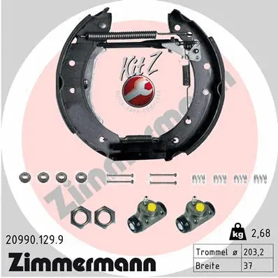 Brake Shoe Set (20990.129.9)