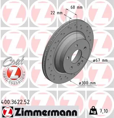 Brake Disc (400.3622.52)