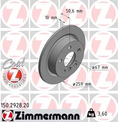Brake Disc (150.2928.20)