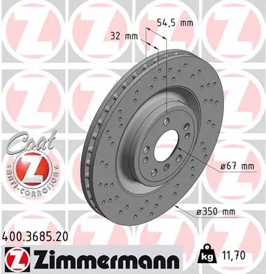 Brake Disc (400.3685.20)