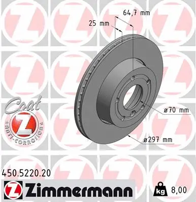 Brake Disc (450.5220.20)