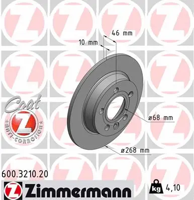Brake Disc (600.3210.20)