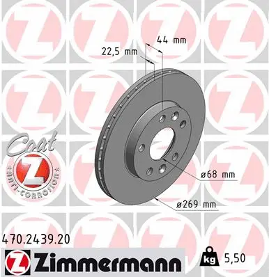 Brake Disc (470.2439.20)