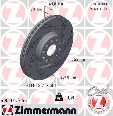 Brake Disc (600.3243.55)