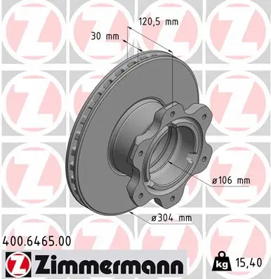 Brake Disc (400.6465.00)
