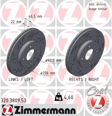 Brake Disc (320.3809.53)