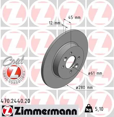Brake Disc (470.2440.20)