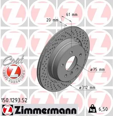 Brake Disc (150.1293.52)