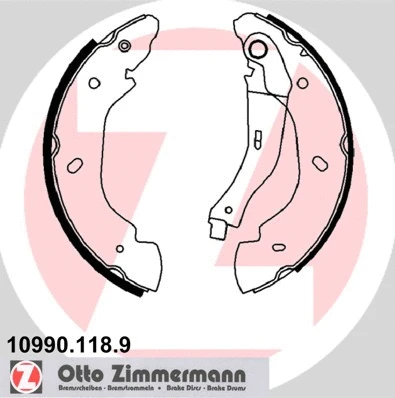 Brake Shoe Set (10990.118.9)