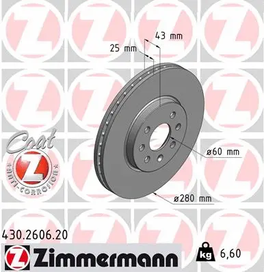 Brake Disc (430.2606.20)