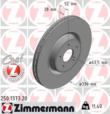Brake Disc (250.1373.20)