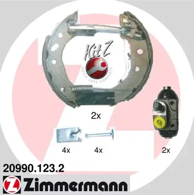 Brake Shoe Set (20990.123.2)