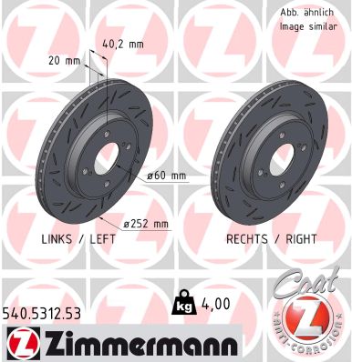 Brake Disc (540.5312.53)