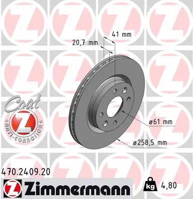 Brake Disc (470.2409.20)