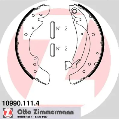 Brake Shoe Set (10990.111.4)