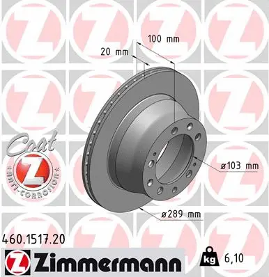 Brake Disc (460.1517.20)