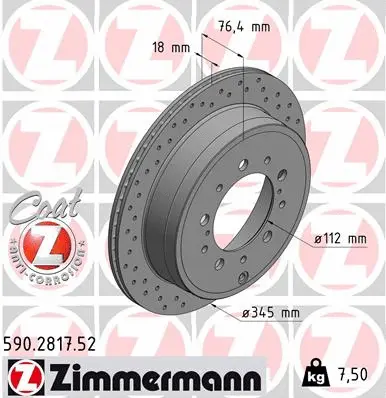Brake Disc (590.2817.52)