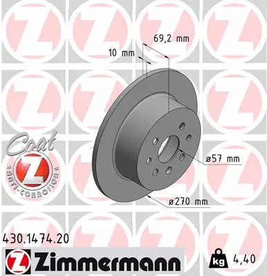 Brake Disc (430.1474.20)