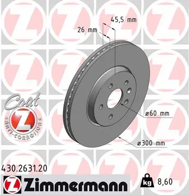 Brake Disc (430.2631.20)