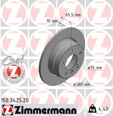 Brake Disc (150.3425.20)
