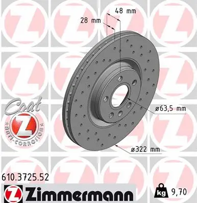 Brake Disc (610.3725.52)