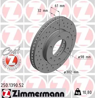 Brake Disc (250.1390.52)