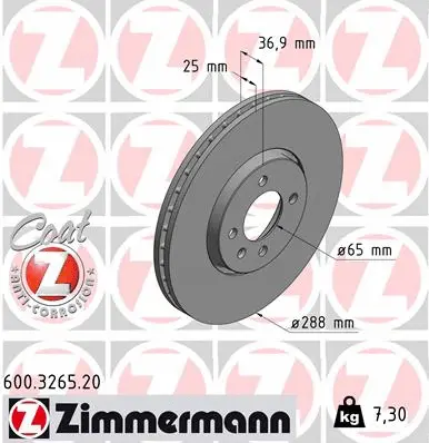 Brake Disc (600.3265.20)