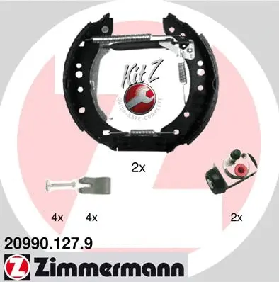 Brake Shoe Set (20990.127.9)