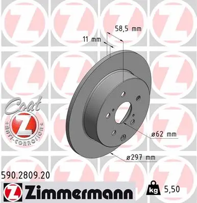 Brake Disc (590.2809.20)