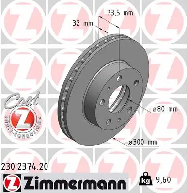 Brake Disc (230.2374.20)