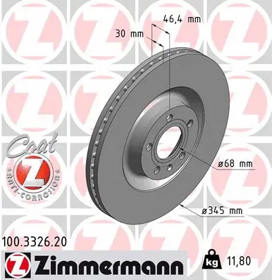 Brake Disc (100.3326.20)