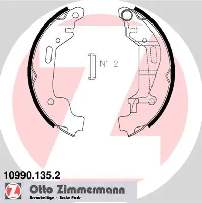 Brake Shoe Set (10990.135.2)